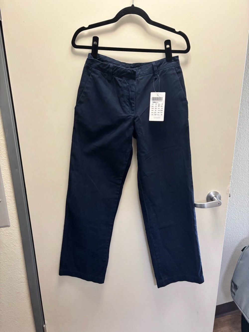 NWT J.Galt 100% cotton Navy Chinos - Straight Leg